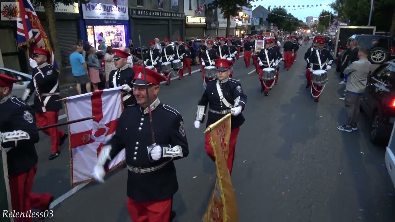Shankill S.O.U. (No.2) @ SPB's 45th Ann. Parade 01/08/25 (4K)