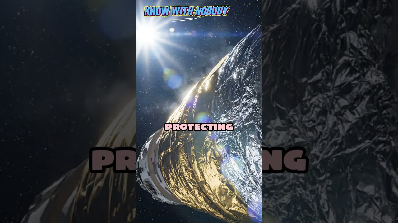 Why Spacecraft Wear Gold 😳
