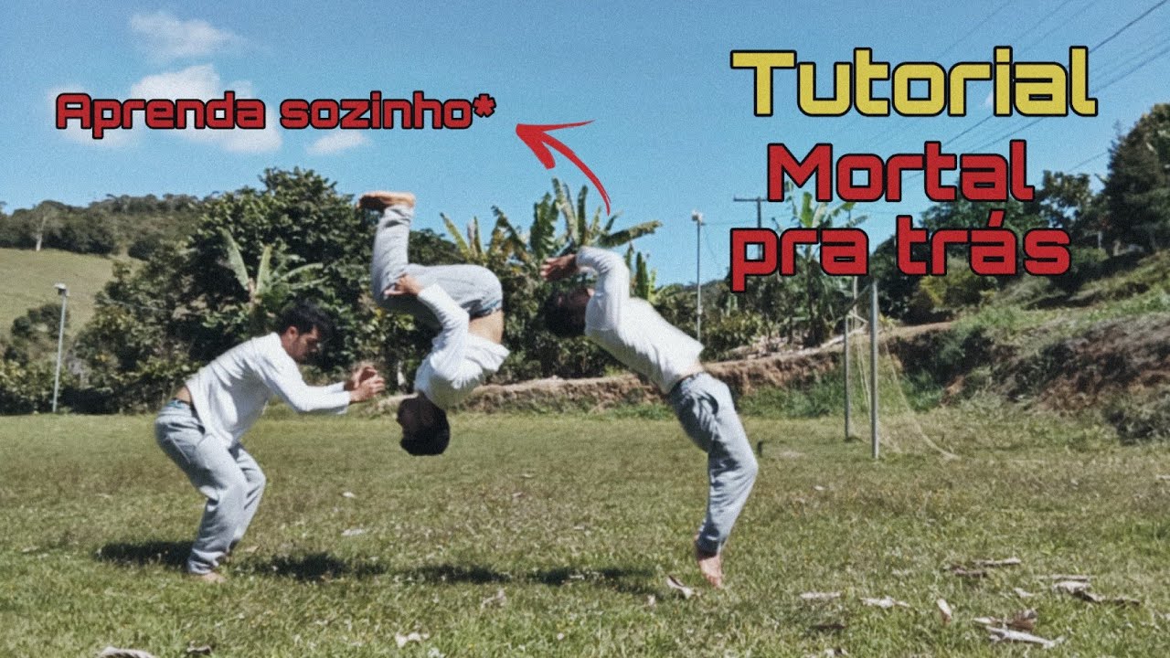 Aprenda o Mortal pra Trás Passo a Passo (Sem Precisar de Trampolim!) #Parkour #Backflip