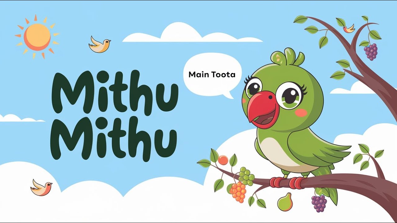 Main toota rhyme for kids|children's songs|hindi rhymes