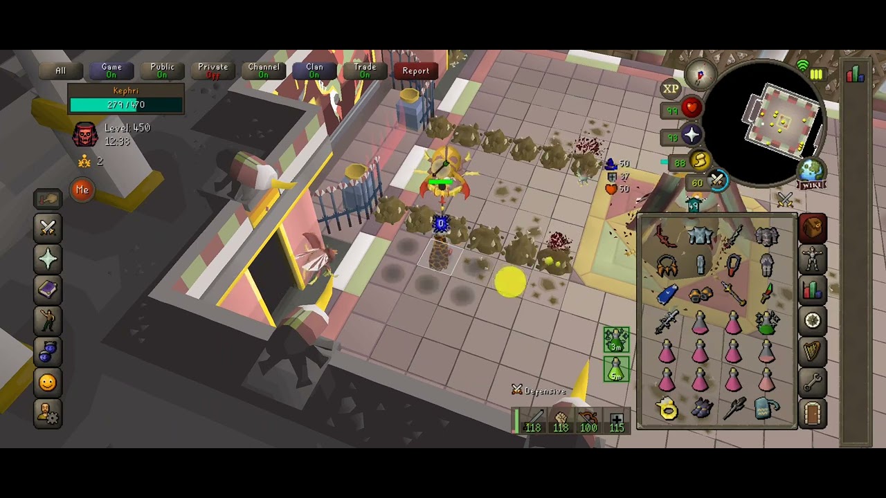 OSRS Mobile 450 TOA Zebak Remnant/Transmog