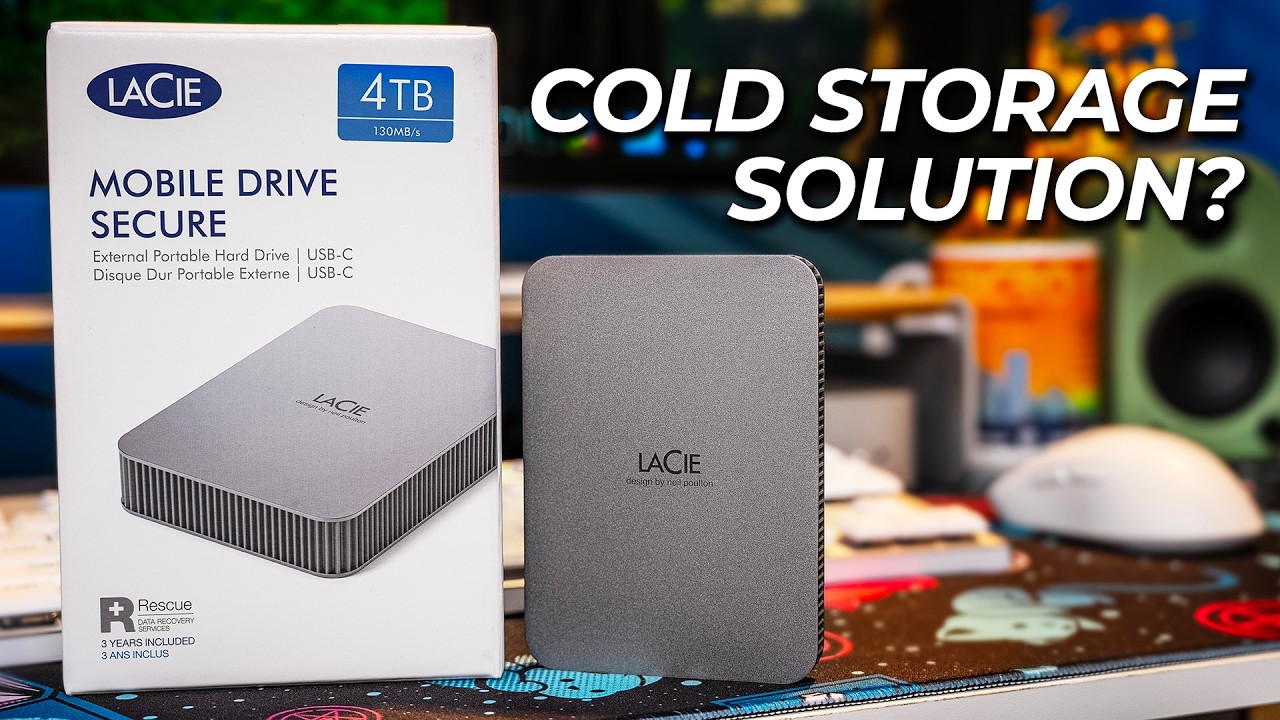 Rozwiązanie do przechowywania na zimno z dyskiem mobilnym Seagate Lacie?