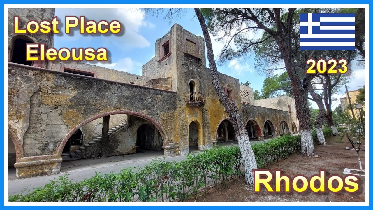 Rhodos 2023 | Lost Place | Das verlassene Dorf Eleousa | 4K |