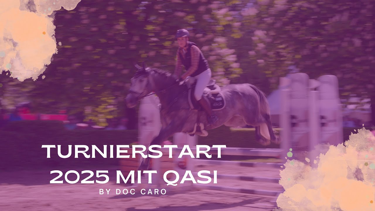 Turnierstart 2025 mit Qasi – unser erstes A-Springen! 🐎🏅
