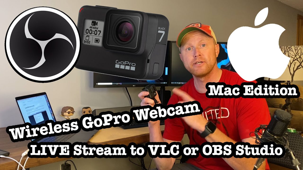 Wirelessly Stream GoPro Hero 7/8/9 to OBS Studio, VLC, Computers, etc. (MAC EDITION)
