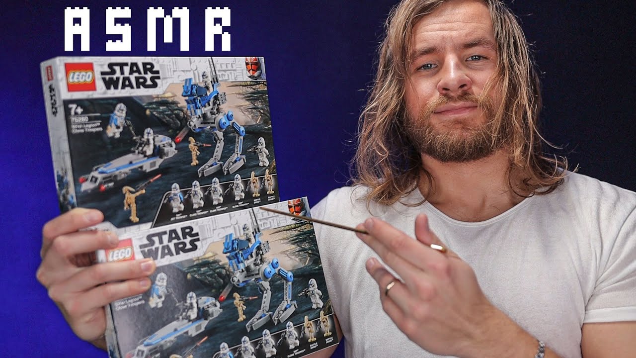 ASMR | Relaxing LEGO BUILD for Tingly Sleep [501st Legion]