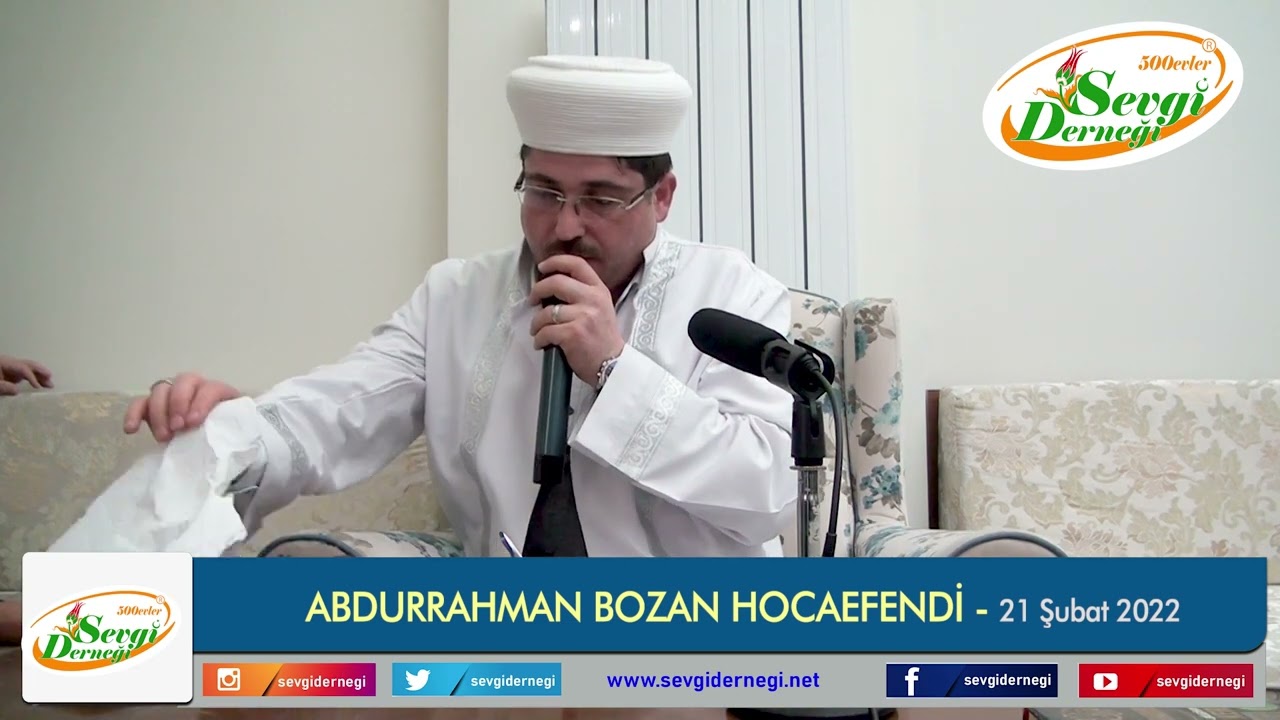 KUR'AN-I KERİM TİLAVETİ - ABDURRAHMAN BOZAN HOCAEFENDİ - ARŞİV 2022