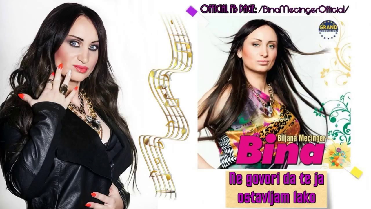 Biljana Bina Mecinger ft. Jandrino jato - Ne govori da te ja ostavljam lako - (Official Audio 2014)