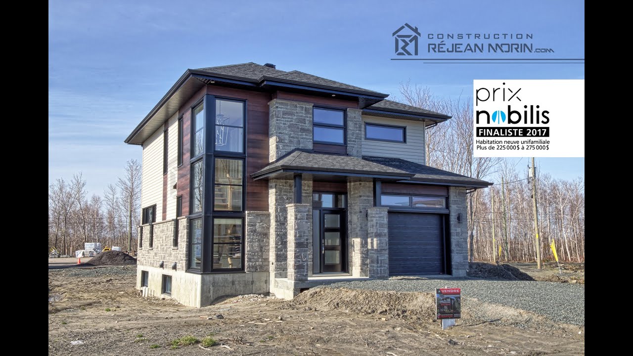 C-341 : Maison unifamiliale 2 &eacute;tages &laquo; cottage &raquo; avec garage int&eacute;gr&eacute;