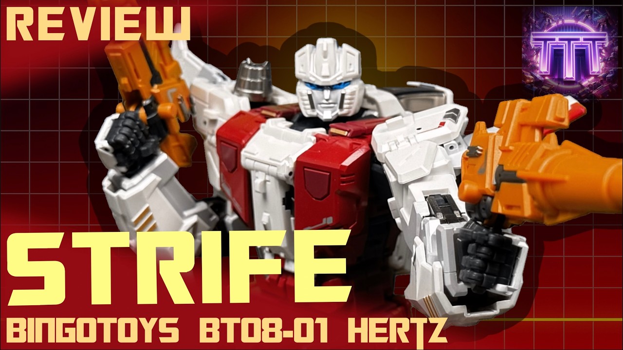 Технобот: Раскрытие огневой мощи! Обзор BT08-01 Hertz | ToyTesterTeo