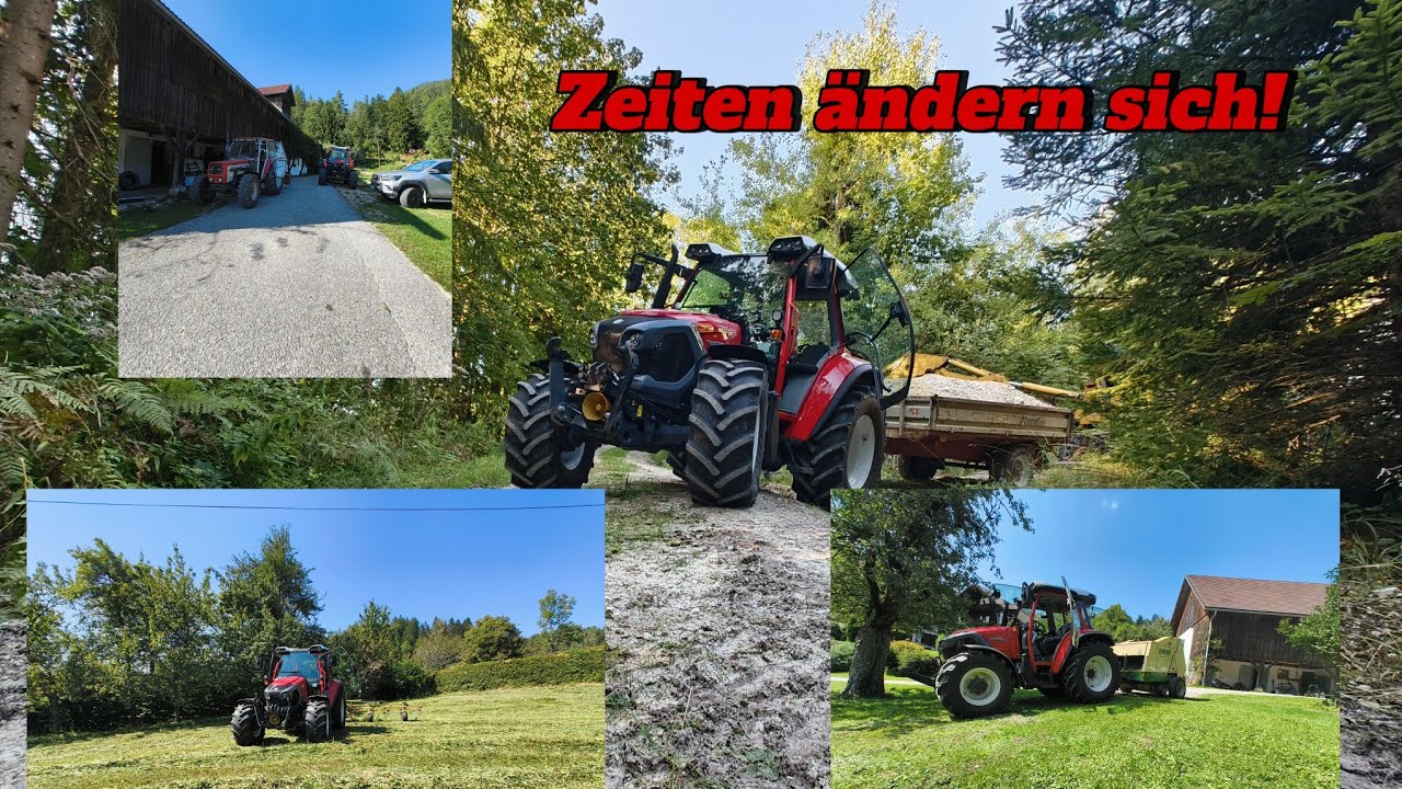 Farmvlog #21 Den Lintrac 75Ls als Vorführer am Hof! I Weiter geht's mit dem 2.Schnitt!  I Mikejhof