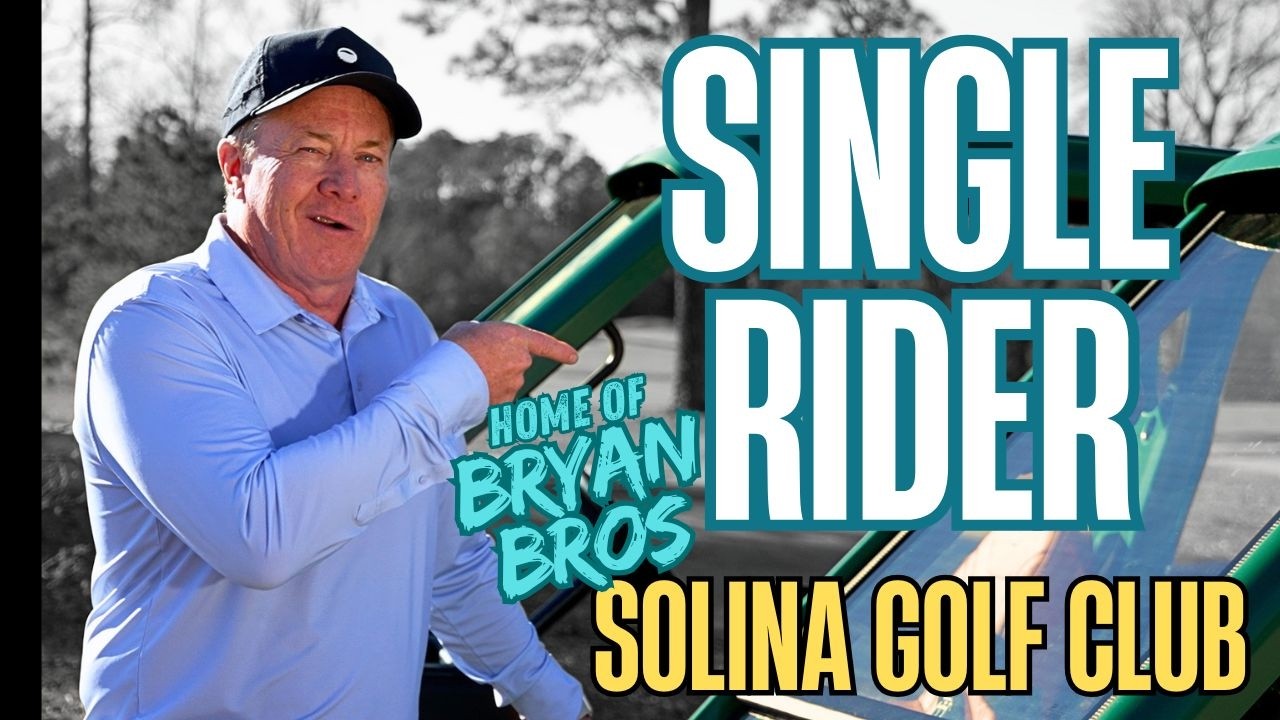 СЕКРЕТ гольф-клуба Solina Golf Club для быстрой игры в гольф с помощью одноместных тележек