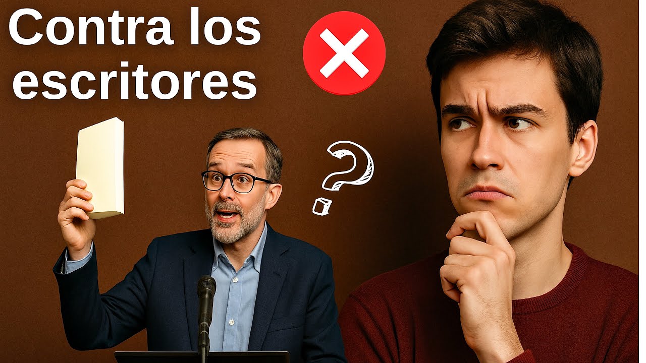 Discurso CONTRA los SUPUESTOS ESCRITORES: los plumillas IMPOSTORES del lobby EDITORIAL 🤡