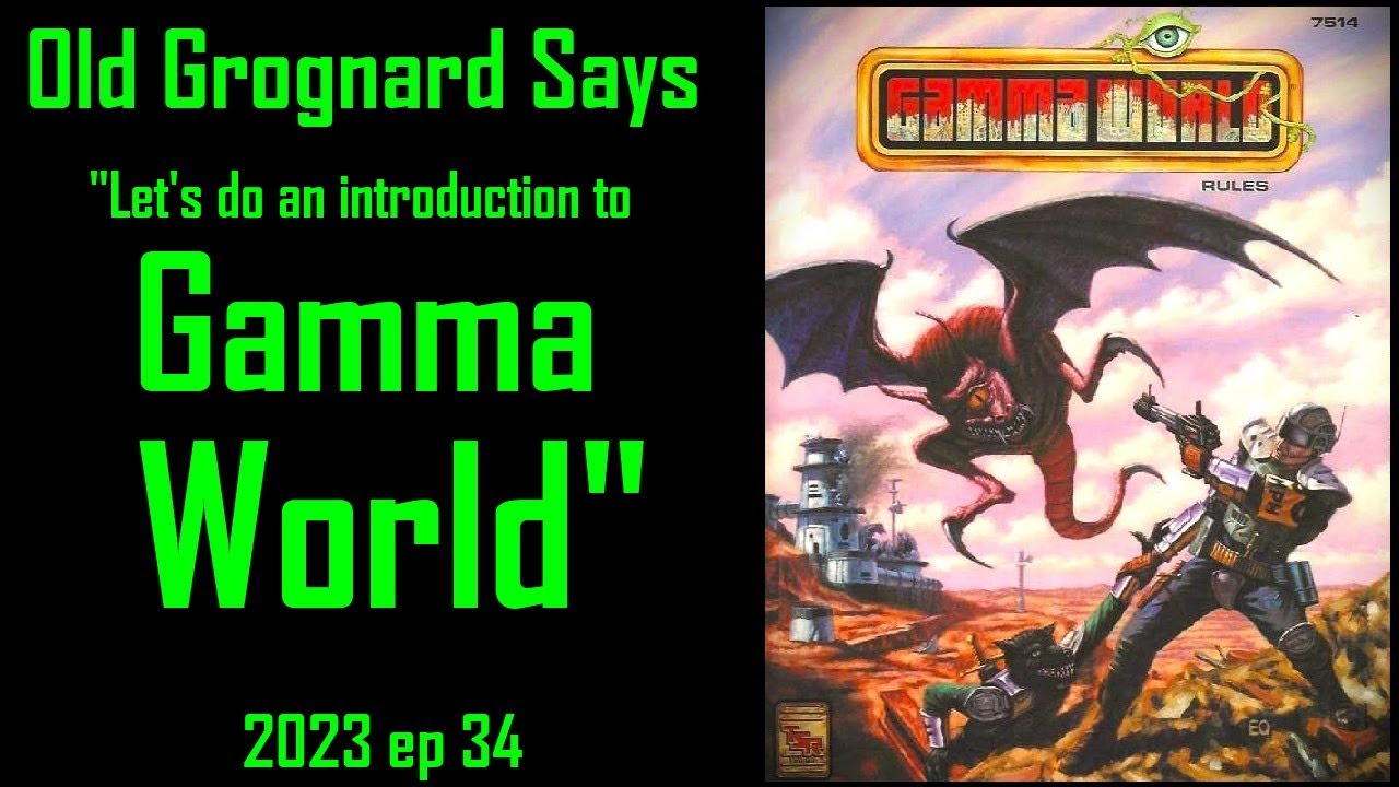 Gamma World 4th Edition: Introduction to Gamma World