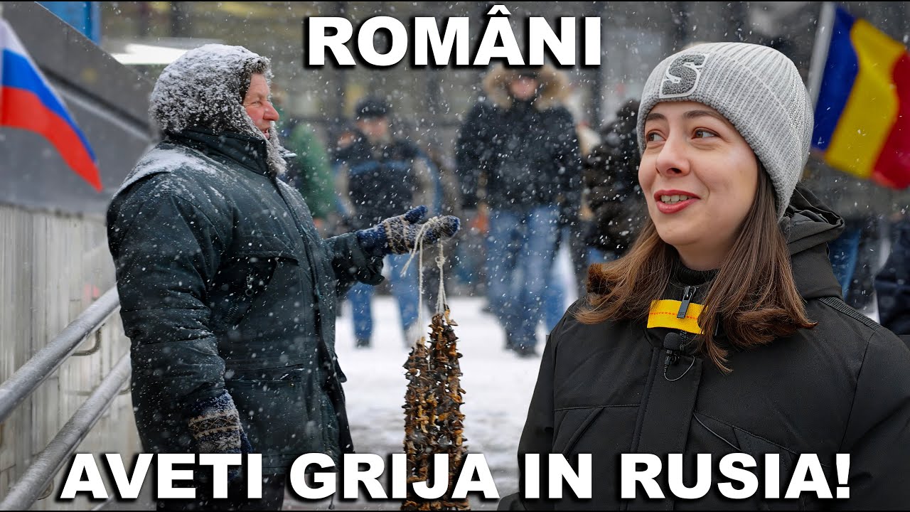 Ce PROBLEME &icirc;nt&acirc;mpinǎ ROM&Acirc;NII DIN MOSCOVA? Este MAI BUNǍ VIAȚA &icirc;n RUSIA?