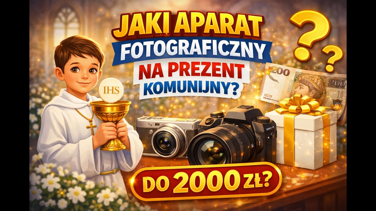 Jaki aparat fotograficzny na prezent komunijny do 2000 zł?