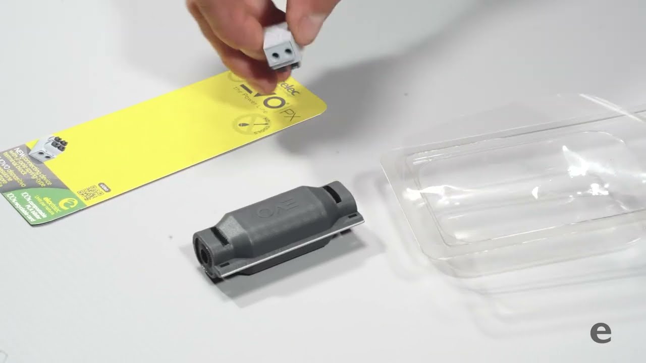EVO PX – IP68 gel insulated connecting device for two-cores straight connections – Etelec Italia