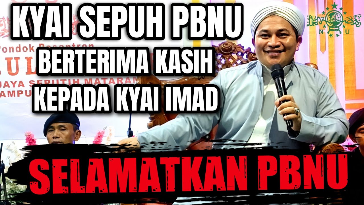 KYAI SEPUH INI CAPE JADI MUKIBIN, EHH BESOKNYA UNDANG KYAI IMAD‼️TERNYATA PBNU JADI KORBAN JUGA⁉️
