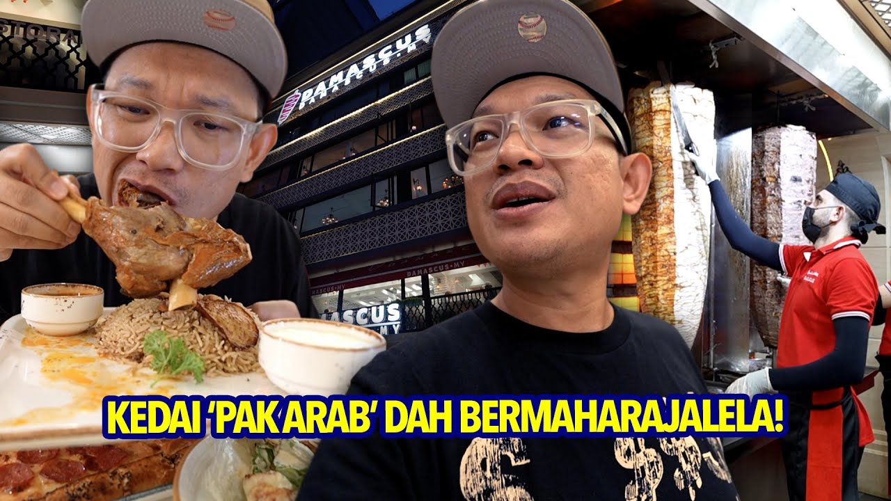 Makin Menjadi-jadi! Kedai Makan 'Pak Arab' Jadi Tumpuan Di Sini!