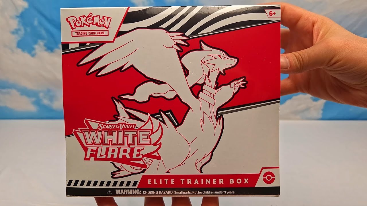 Opening Pokemon White Flare ETB - Reshiram Elite Trainer Box | Pokemon Cards and Chill