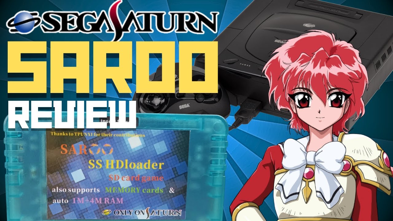Play Sega Saturn Games without a disc or CD using SAROO