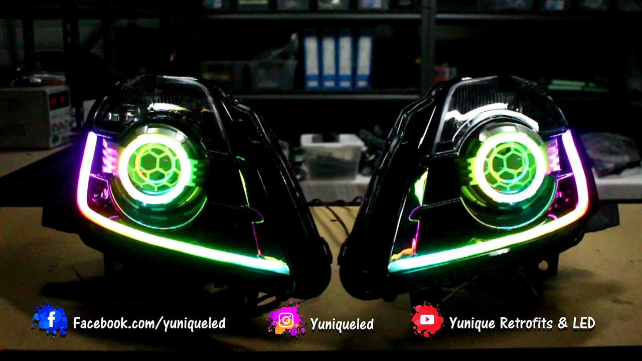 Most badass custom set of headlights for a 350z