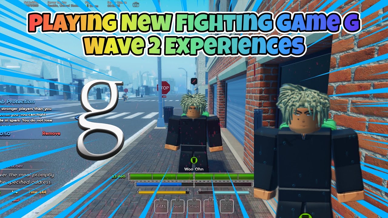 Playing New Fighting Game gFighting Wave 2 Experience (BACK IN BLOOD)
