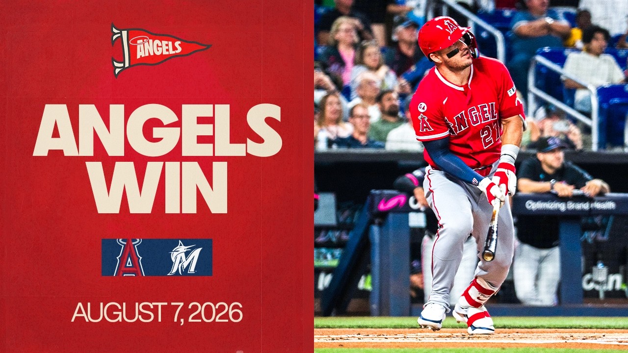 Angels vs. Marlins Game Highlights (8/7/26) | MLB Highlights