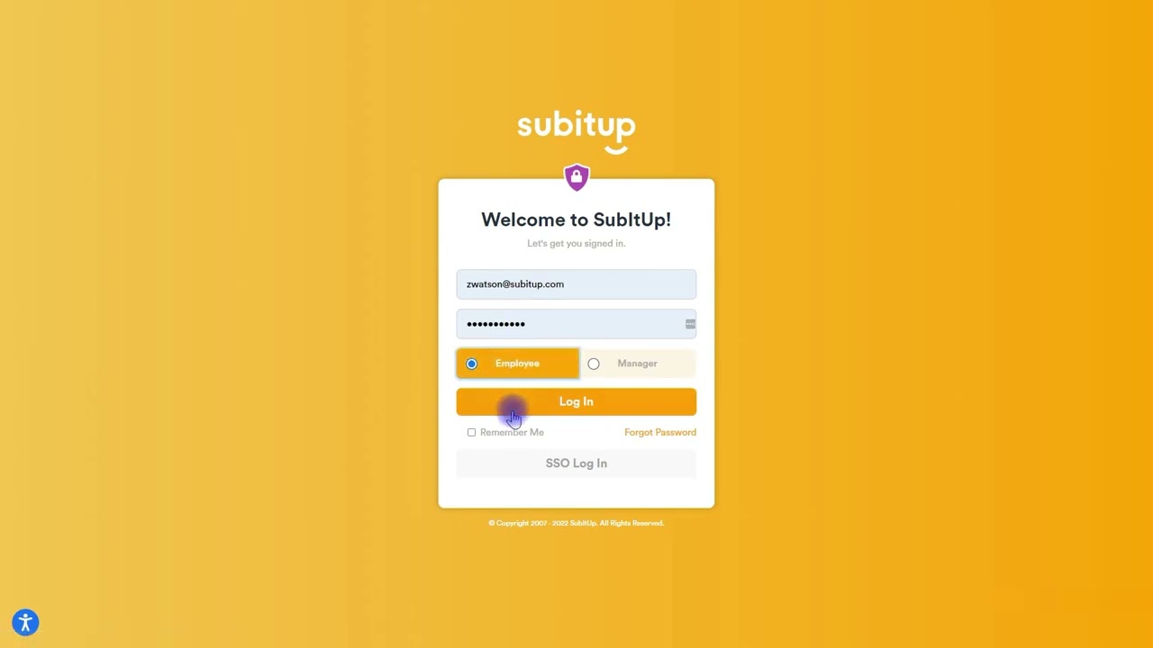 How to create a template to allow staff to create their own shifts