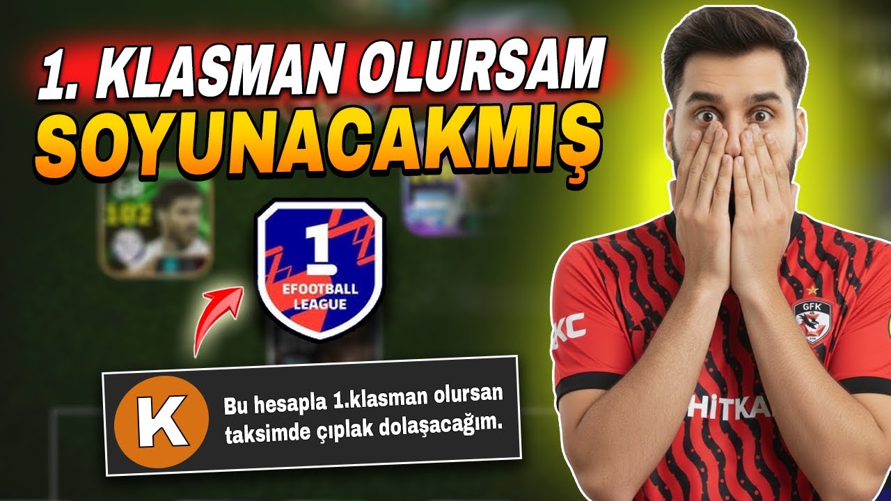 Bu Hesapla 1. Klasman Olursam Takipçim Soyunacakmış 😳 | eFootball 2026 Mobile