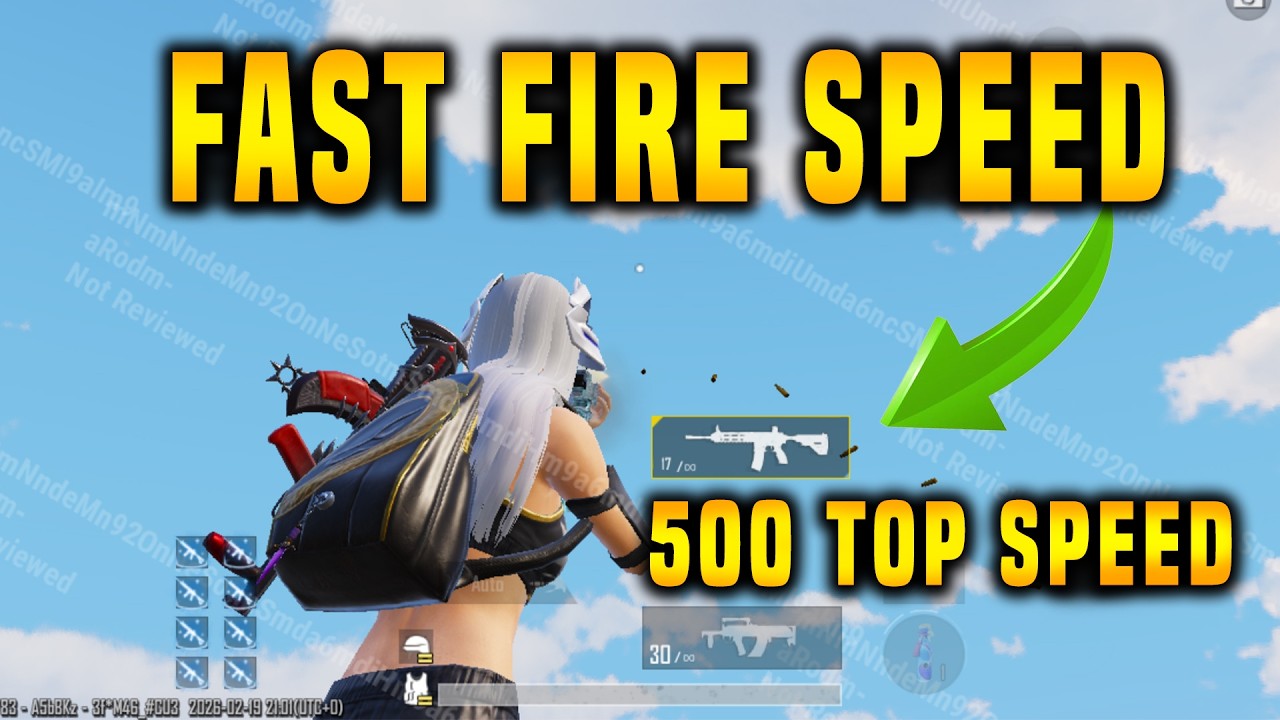 Unlock Super Fast Fire Speed in WOW Map 🔥 PUBG Mobile Guide
