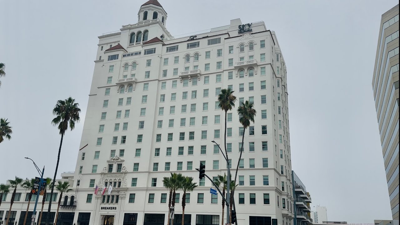 Отель Fairmont Breakers, Лонг-Бич, Калифорния. | Приключения в Лос-Анджелесе. Видеоблог о путешес...