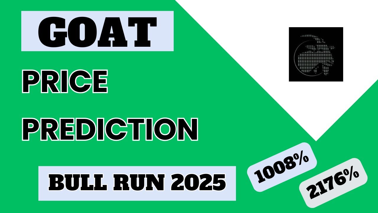 Goat This Ai Agent Will Surperise You | Goat Price Prediction For 2025 Bull Run  #goat