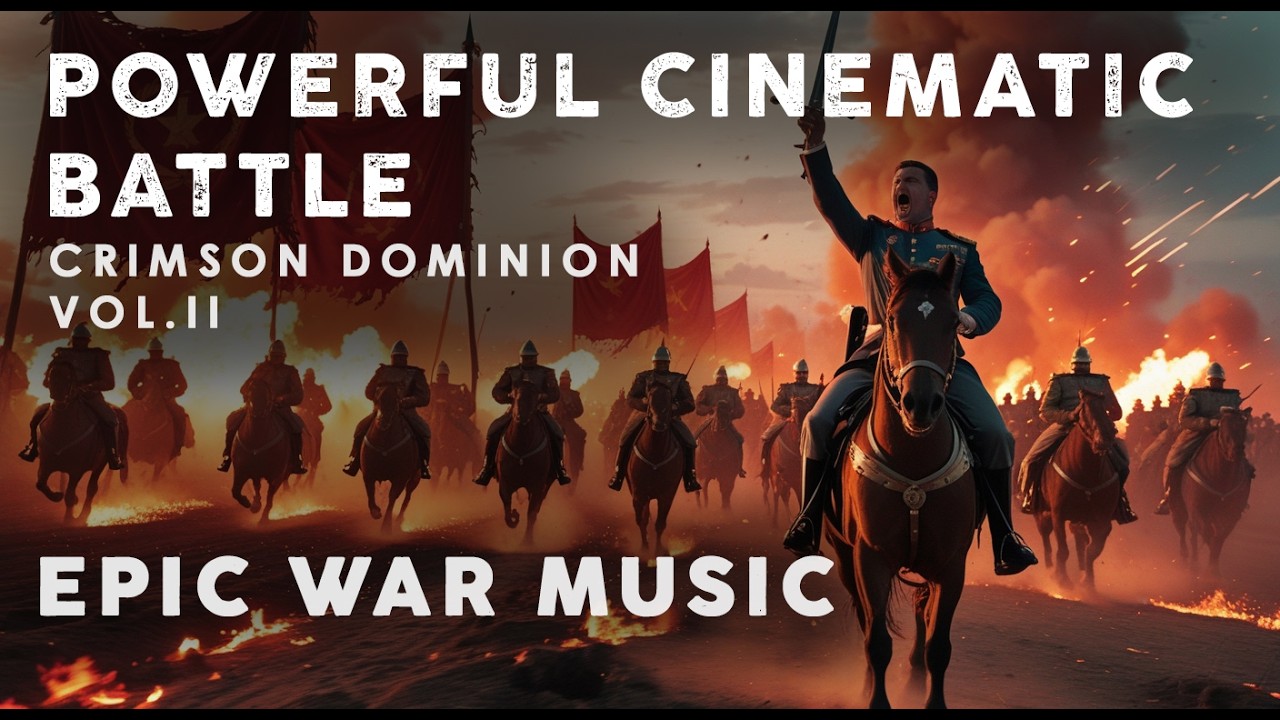 Powerful Cinematic Battle - Crimson Dominion Vol. II | Epic War Music