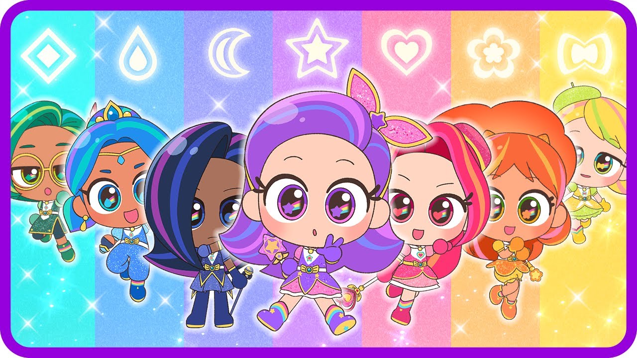Transformation & Song Compilation | 2D Version | Mermaid Princess Cartoon | Rainbow Bubblegem🌈