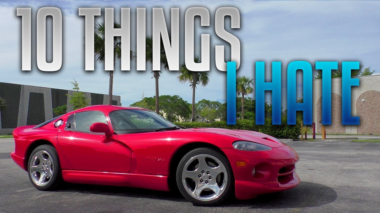 BM – 10 вещей, которые я НЕНАВИЖУ в своём Viper GTS 2000 года | VLOG 122