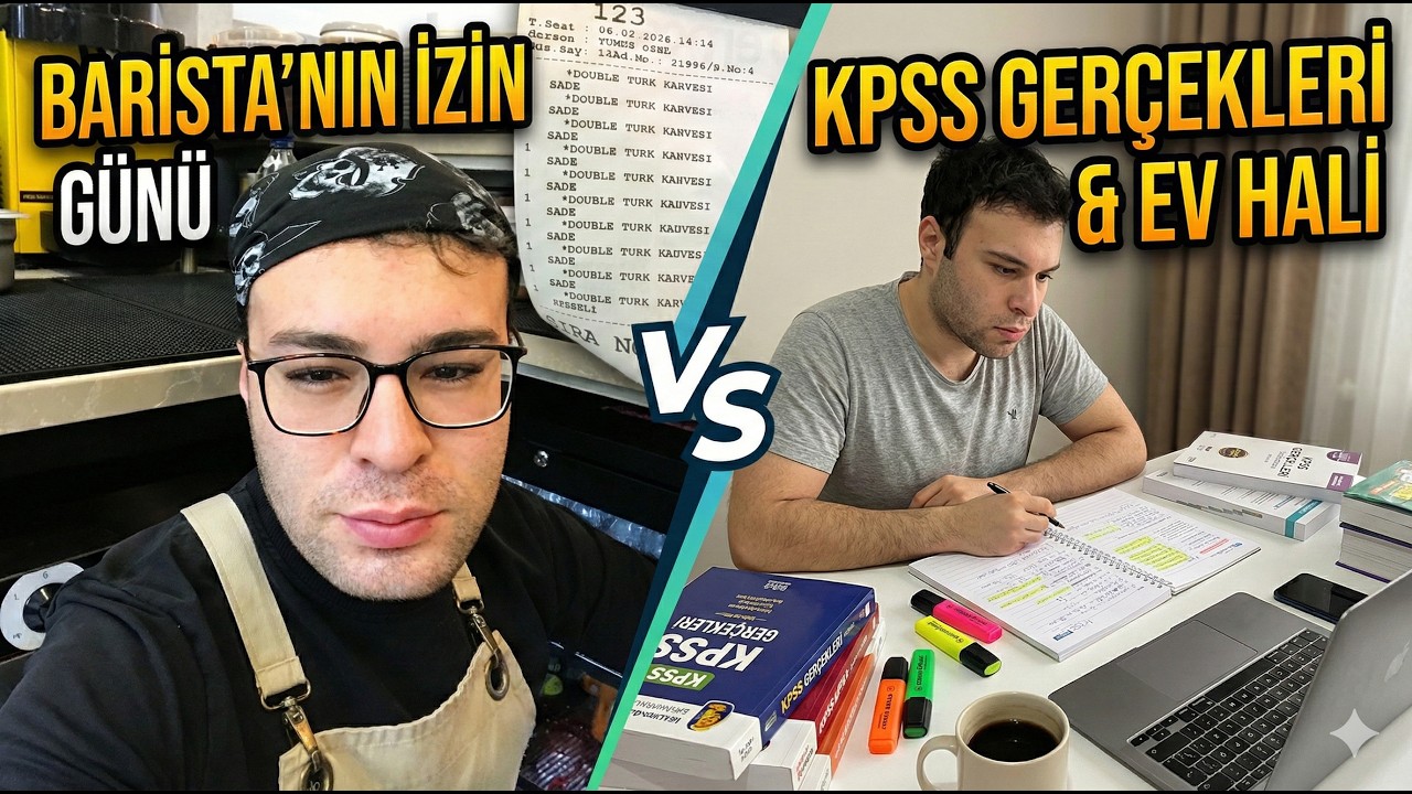 Sadece Ders Değil! 🏠 Evde Geçen Bir Günüm ve KPSS Gerçekleri