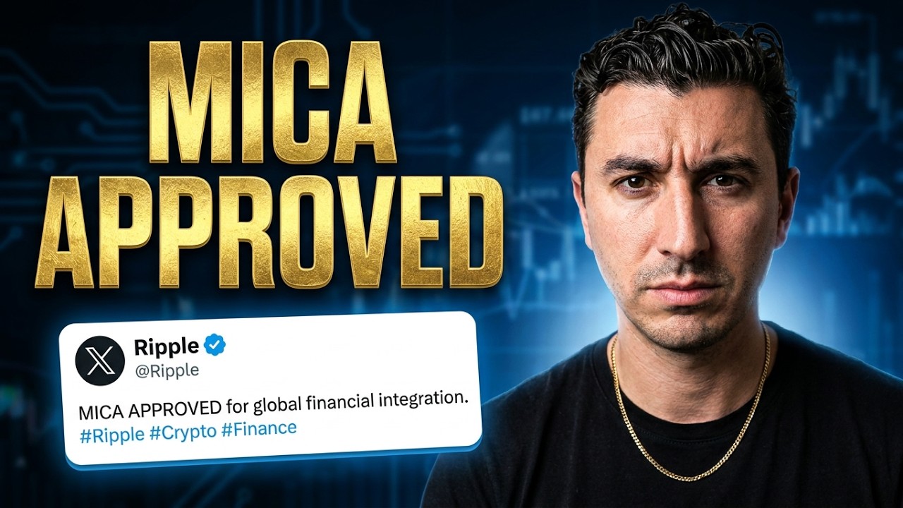 XRP JUST WON Europe's MiCA License &ndash; This Is the Massive Breakout Signal