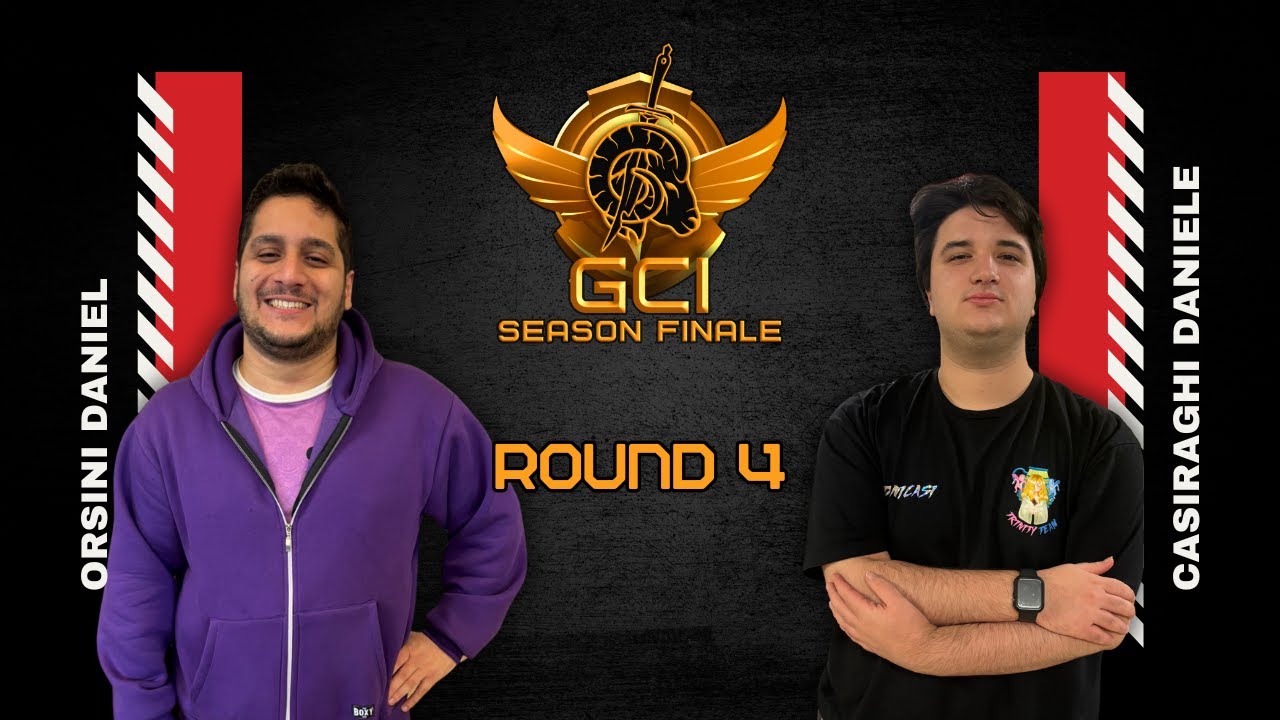 GCI Season 4 Finale - Round 4 Earth Aggro (Orsini D.) Vs Warrior (Casiraghi D.)