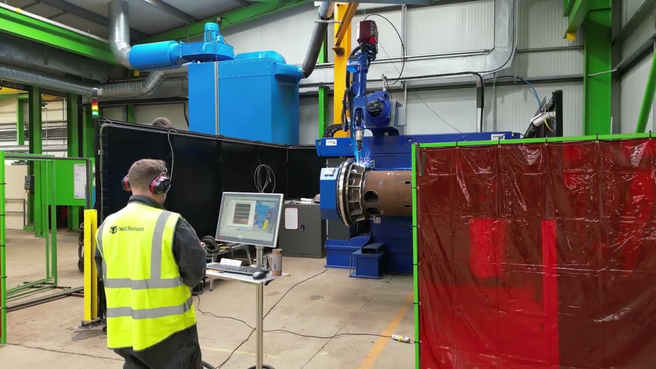 PEMA Skytrack robotic welding station: Enhanced Efficiency and Flexibility