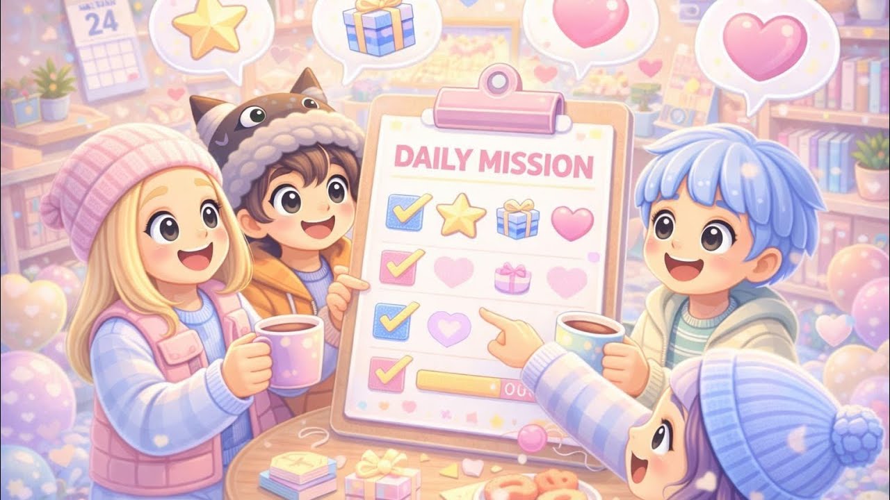 Daily Mission Dunia Pupu Hari Ini 🌟 Selesaikan Misi, Kumpulkan Koin & Naik Level Cepat!
