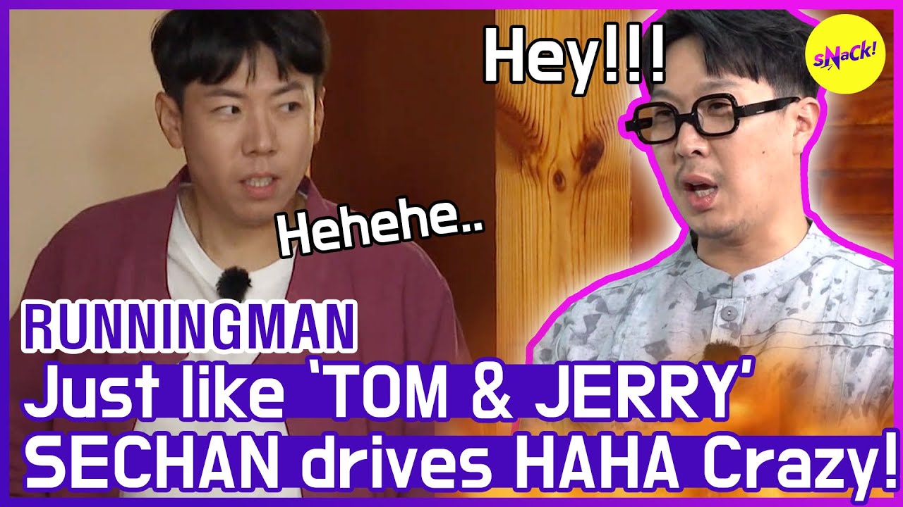 [HOT CLIPS] [RUNNINGMAN] SECHAN сводит HAHA Crazy🤣🤣 (ENG SUB)