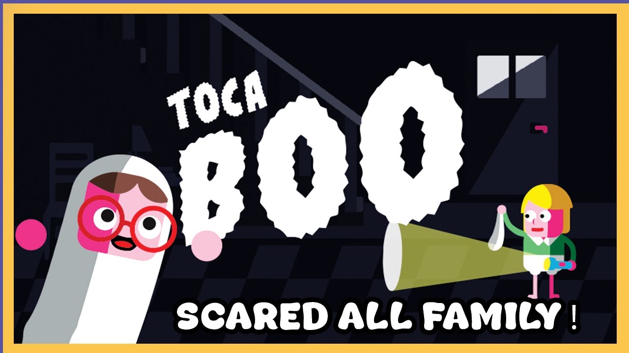 Toca Boo — Напугала всю семью | Полный игровой процесс
