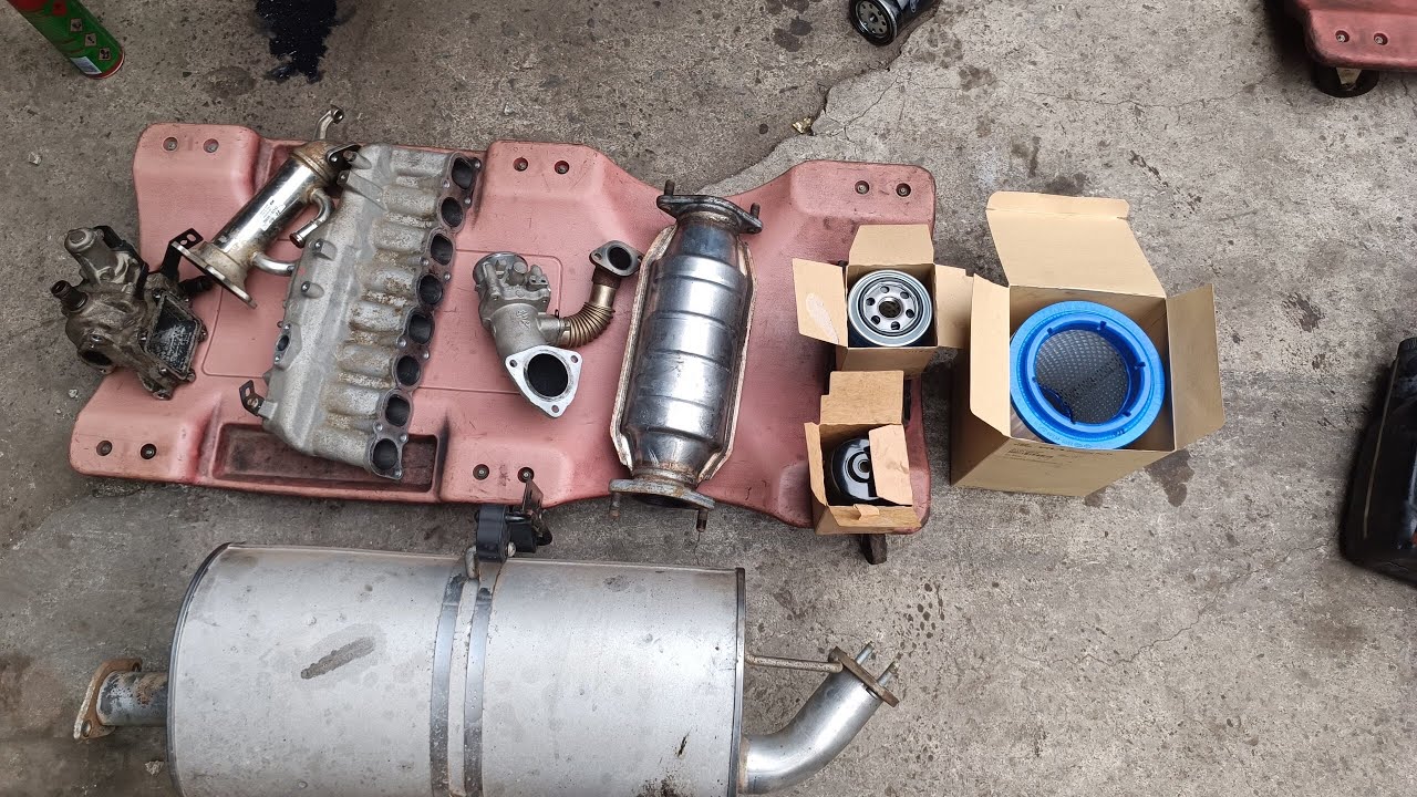 Cách Vệ Sinh Họng Gió + Hệ Thống EGR Xe KIA K200 Hyundai