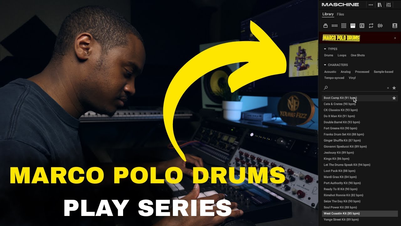 Marco Polo Drums | Native Instruments Play Series  Review
