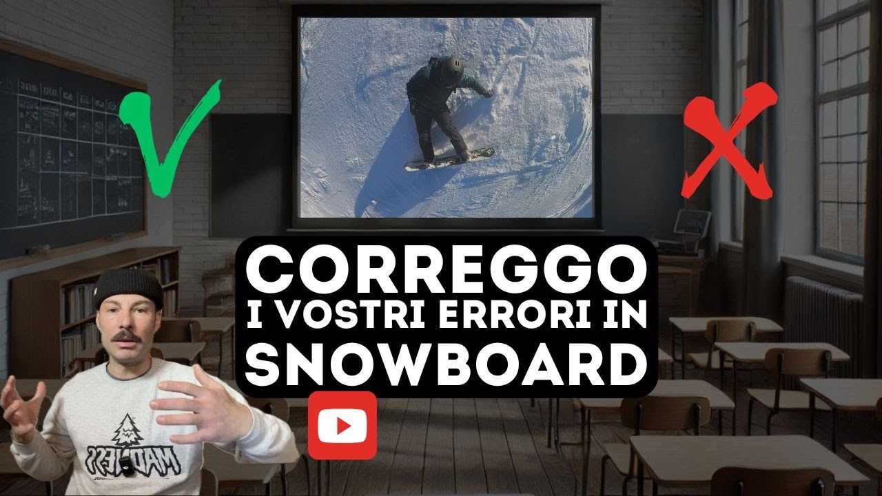 Snowboard: Correzione degli Errori più Comuni - Migliora Subito il tuo Stile!
