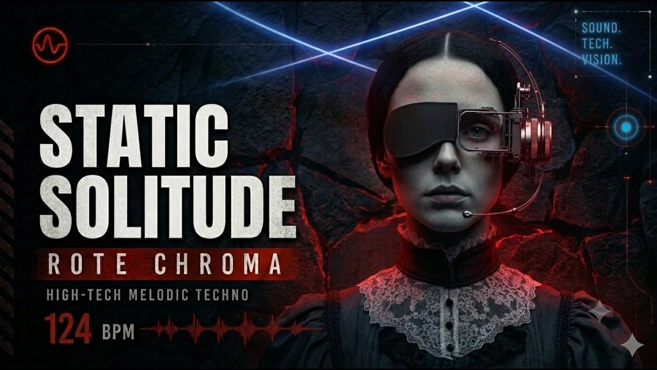 Static Solitude | Rote Chroma | High-Tech Minimal Atmospheric Techno 124 BPM