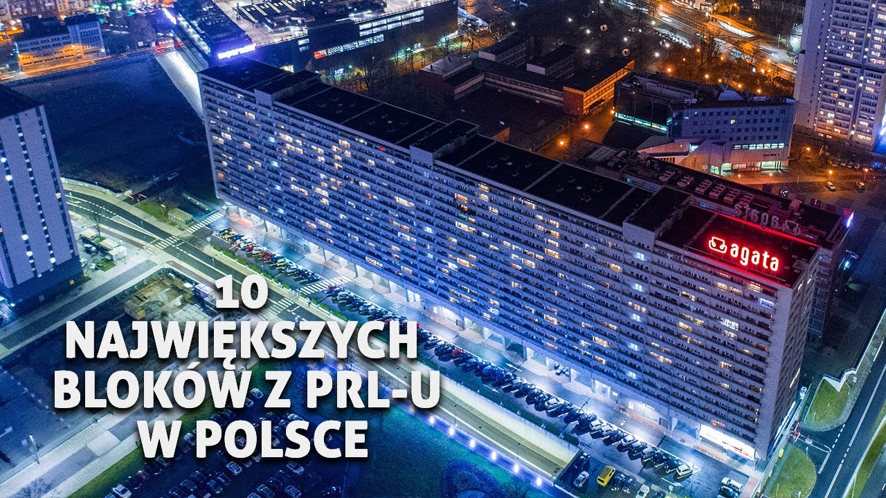 10 Największych bloków z PRL-u w Polsce