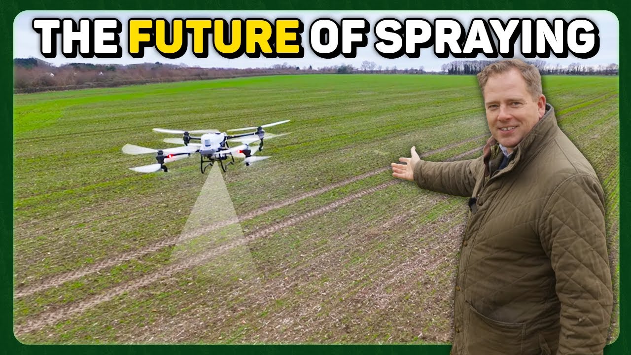 Modern Farming Meets Tech: Inside the DJI T50 Drone Sprayer