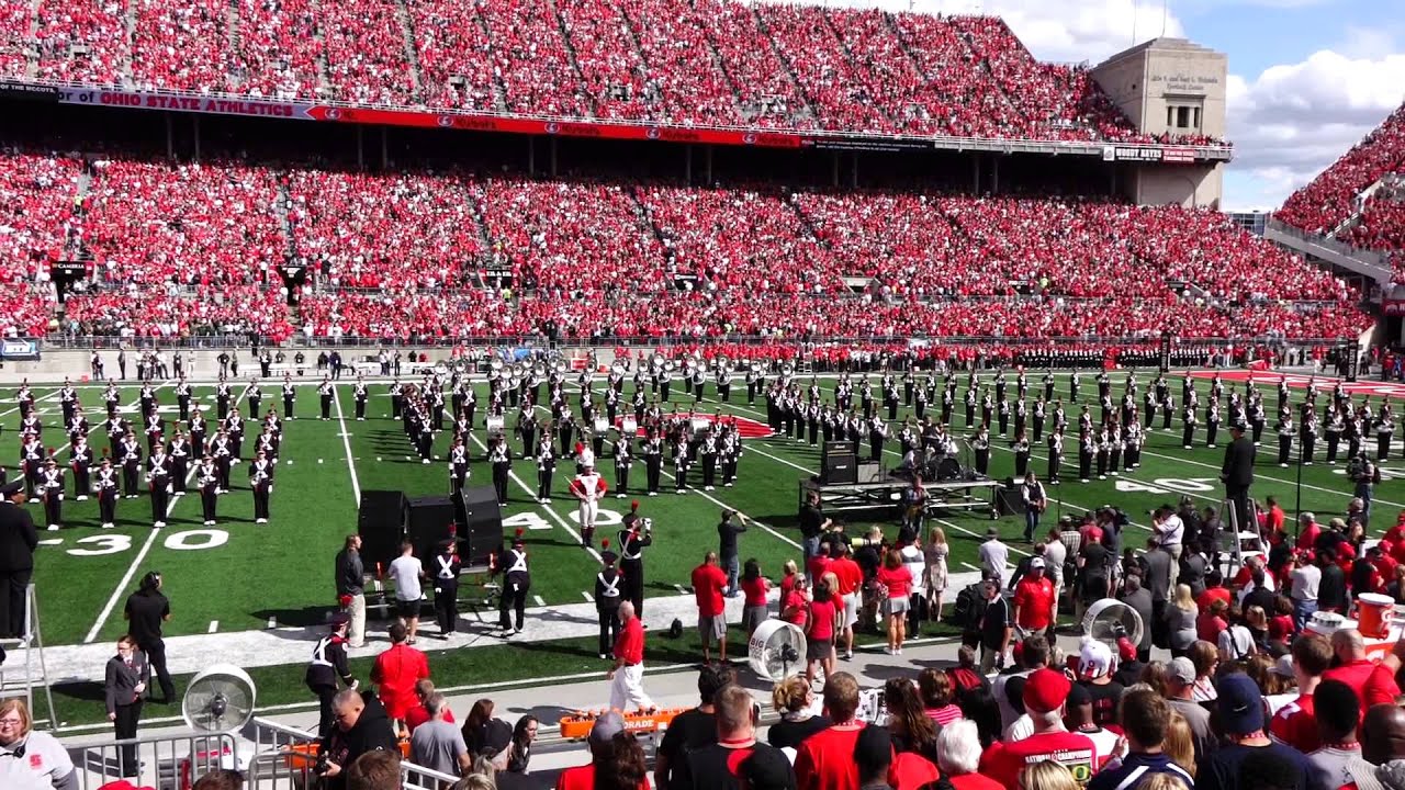 OSUMB Entire Pregame Show 9 12 2015 Alumni Band and Sloopy Salute
